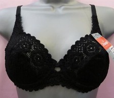 Triumph Amourette 200 W Underwired Full Cup Bra Black (0004) 32B