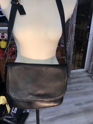 COACH BLACK PEBBLE LEATHER No:E6B-4903..EUC | eBay display picture 1