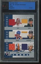 2008 ITG Ultimate Vault Roy Neely Kurri Bourque Fuhr Clark Game Used Patch 1/1