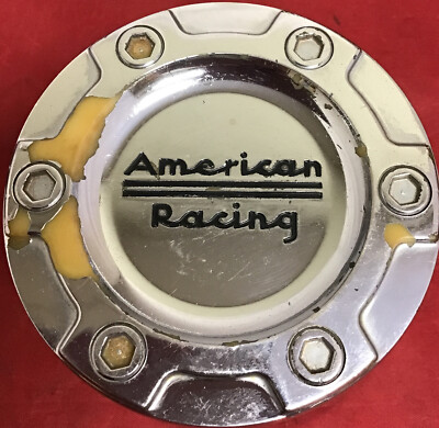 ONE USED American Racing Wheels Chrome Center Cap # HC-SNAP-IN-117 12619