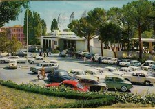 201021 CARTOLINA CON AUTO D' EPOCA ALFA ROMEO FIAT JAGUAR  ECC