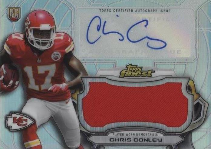 2015 Topps Finest Chris Conley #AJRR-CC - 1 of 2