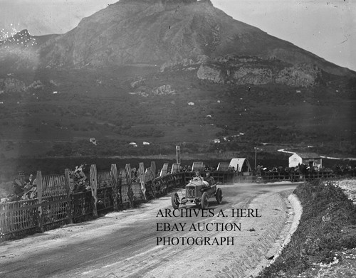 Steyr Werksrennfahrer Otto Hieronymus 1922 Targa Florio Foto Photo
