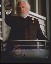 Donald Sutherland AUTOGRAPH Hunger Games SIGNED IN PERSON 10x8 Photo RACC AFTAL Donald Sutherland AUTOGRAPH Hunger Games SIGNED IN PERSON 10x8 Photo RACC AFTAL