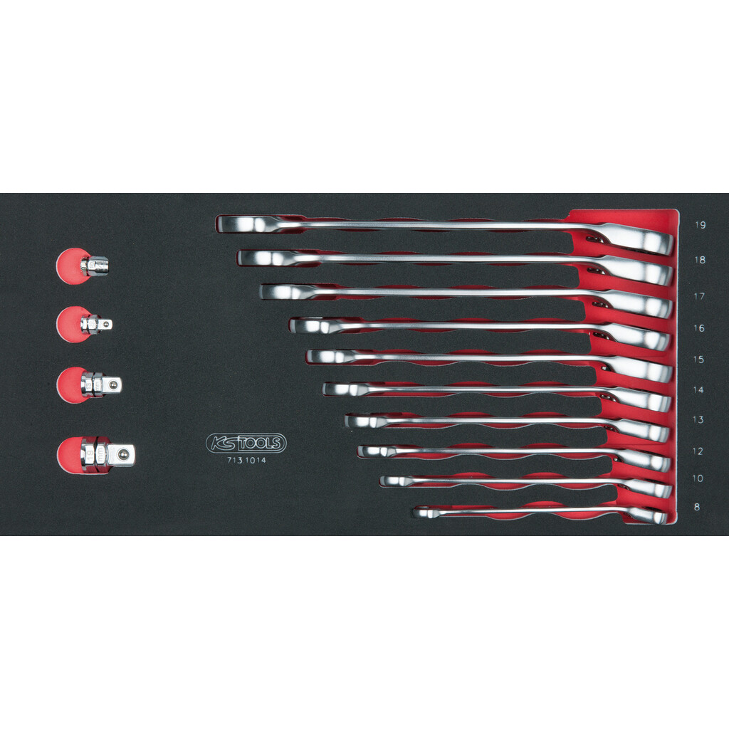 KS Tools Ratschenringmaulschlüssel-Satz, 14-telig (7131014) online 