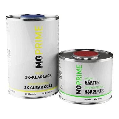 MG PRIME 1,5 litre vernis 2C peinture de voiture haute brillance HS durcisseur inclus