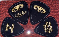 Van Halen PROMO Pick Set For Unlawful Carnal Knowledge Hagar Anthony Eddie Alex