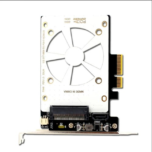 PCIE4.0 to U.2 SSD conversion card SFF-8639 Expansion card 2.5 inch SATA adapter - 第 4/5 張圖片