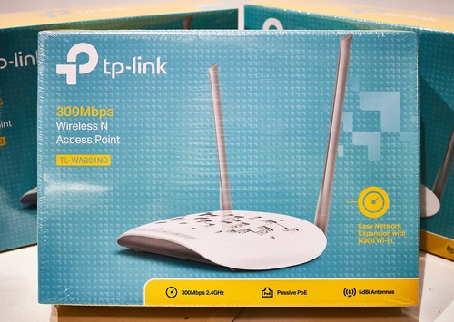 TP-LINK TL-WA801ND 300Mbps Wireless N Access Point AP Bridge Repeater Multi SSID - Picture 5 of 10