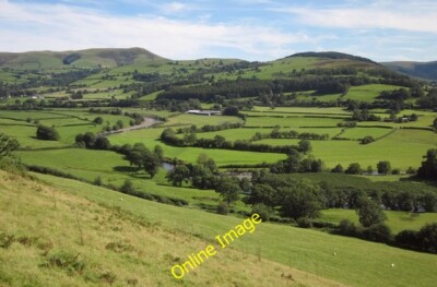 Photo 6x4 Dyffryn Dyfi Cemmaes Road/Glantwymyn The Afon Dyfi winds acros c2012