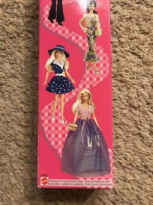 VTG Barbie Pretty In Plaid Brunette Doll [20668, 1998] NIB! Mattel
