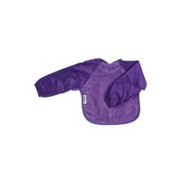 Silly Billyz Sib-206vi Bib With Sleeves For 12-36 Months Cotton Violet Silly Billyz Sib-206vi Bib With Sleeves For 12-36 Months Cotton Violet