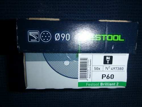 Festool Schleifscheiben Brilliant 2 STF /90 P60 (Pack a 50 Stück) N - Bild 1 von 2