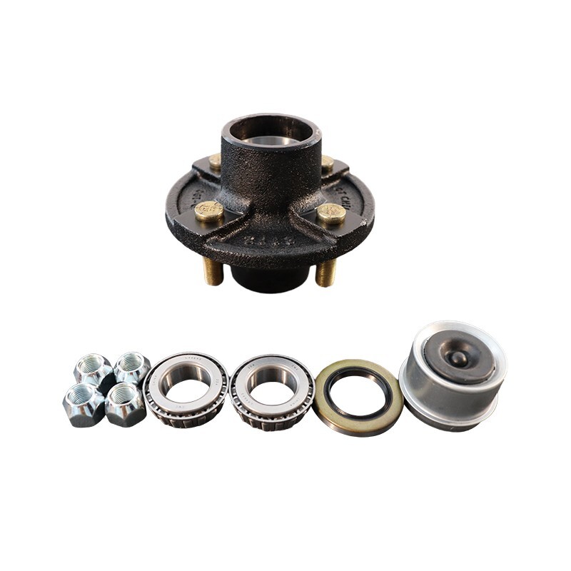 4Bolt Trailer Hub Kit with 1/2"20 stud for 2000 lbs Axles 4 on 4" Bolt pattern eBay