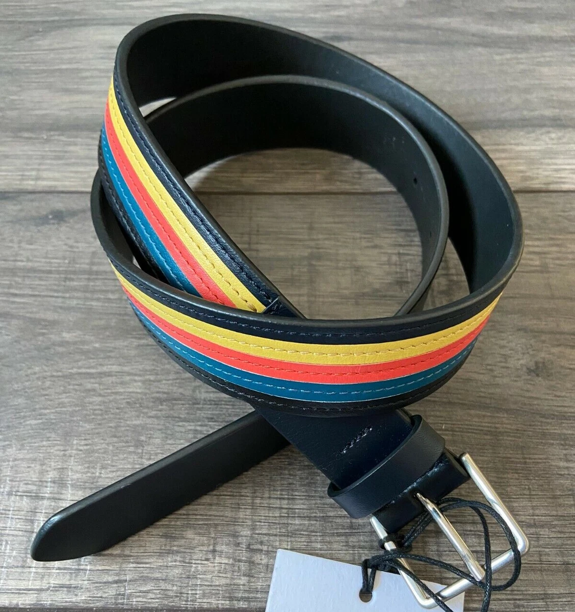 Paul Smith Leather Multicolor Belts for Men for sale | eBay display picture 1