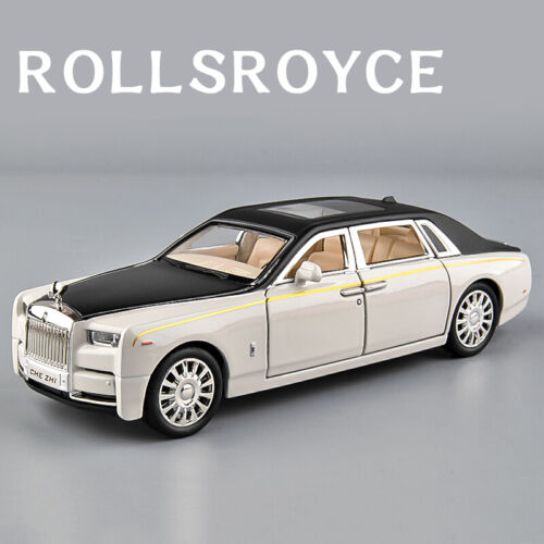 1:32 Rolls-Royce Phantom Alloy Die-cast Model Car Toy Sound&Light Kids Gift - Picture 15 of 20