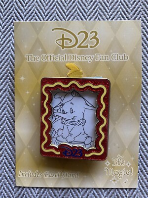 Disney - D23 Member Exclusive - Dumbo Magic Photo Slider Easel Stand Pin