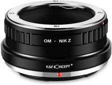 K F Concept Lens Mount Adapter for Olympus OM Lens to Nikon Z Z6 Z7 Mount Camera