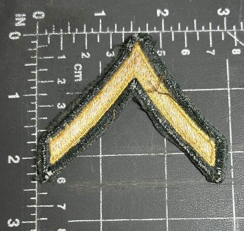 United States Army Private PV2 E-2 E2 Chevron Rank Insignia Military Badge Patch - Picture 16 of 16