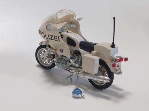 Bmw Police Motorcycle Model Diecast Replica Collectible Toy Display Gift - Picture 2 of 7