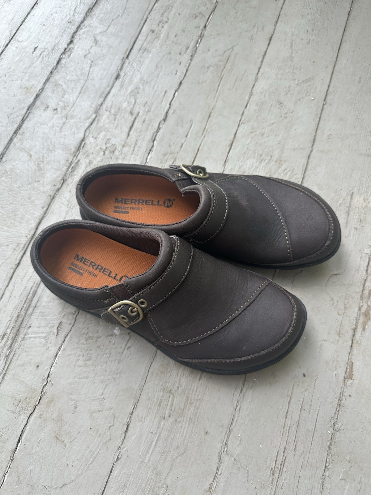 Merrell scarpe donna J69082 pelle marrone taglia 6