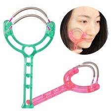 2 Pcs Handheld Epilator Facial Hair Remover Miss Spring Removal Instrument