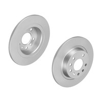 f.becker Bremsscheiben Voll Hinten Rechts Links FüR Cadillac BLS Saab 9-3 9-3X