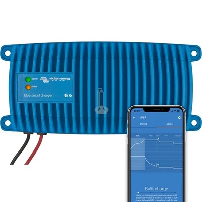 Ladegerät Blue Smart IP67 Batterie 12V 24V mit Bluetooth Victron Energy