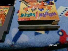 #884 Norte y Sur para NES (completo en caja) (probado, funcionando, aut&eacute;ntico)