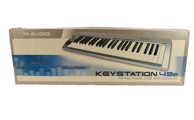 M-Audio KEYSTATION 49e  49-Key USB MIDI Controller Keyboard No Power Supply