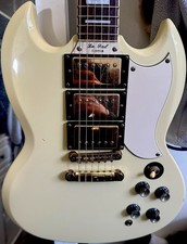 1999 Epiphone SG 61 Les Paul Custom with hardcase - 24yr old collectors guitar.