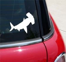 HAMMERHEAD SHARK HAMMER HEAD SHARKS GRAPHIC DECAL STICKER ART CAR WALL DECOR