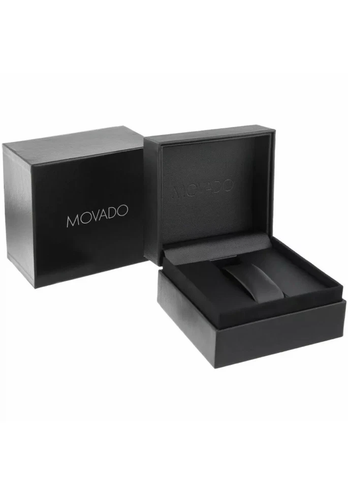 Brand New Movado Ela Women’s Stainless Steel Green Dial Bangle Watch 0607728 - image 4 of 4