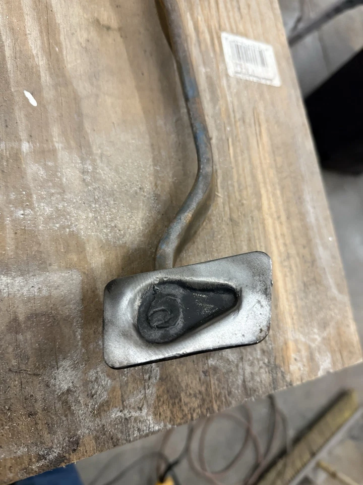 1966 1967 Ford Fairlane Mercury Comet Manual Transmission Brake Pedal Arm - Image 2 of 4