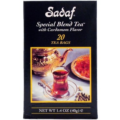 Cardamom Tea Bags - Special Blend Tea with Cardamom - Ceylon Black Tea - Quickte