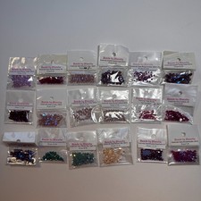 SWAROVSKI CRYSTALS for Jewelry/Crafts 6mm 4mm 3mm  800 pc NOS
