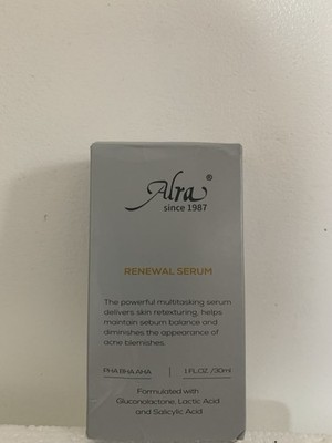 Alra Renewal Face Serum AHA BHA PHA Acne Treatment 1 fl oz/30 ml