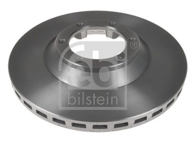 2x FEBI BILSTEIN Bremsscheibe 108655 für JK HYUNDAI MITSUBISHI GALLOPER 01 2