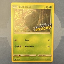Pokémon TCG Bulbasaur SM198 SM Promo Stamped Holo Basic 2019 English on eBay