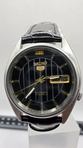 Refurb Seiko 7009 3130 Original Prts Vintage New Strap/ Crystal Automatic