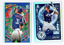 Walter Jenkins - Minnesota Twins - 2024 Bowman Chrome -(2) RC INSERT CHROME LOT