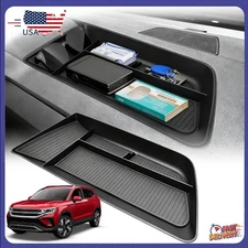 For Volkswagen Taos 2022 2023 2024 Anti-slip Dashboard Storage Box Organizer Blk