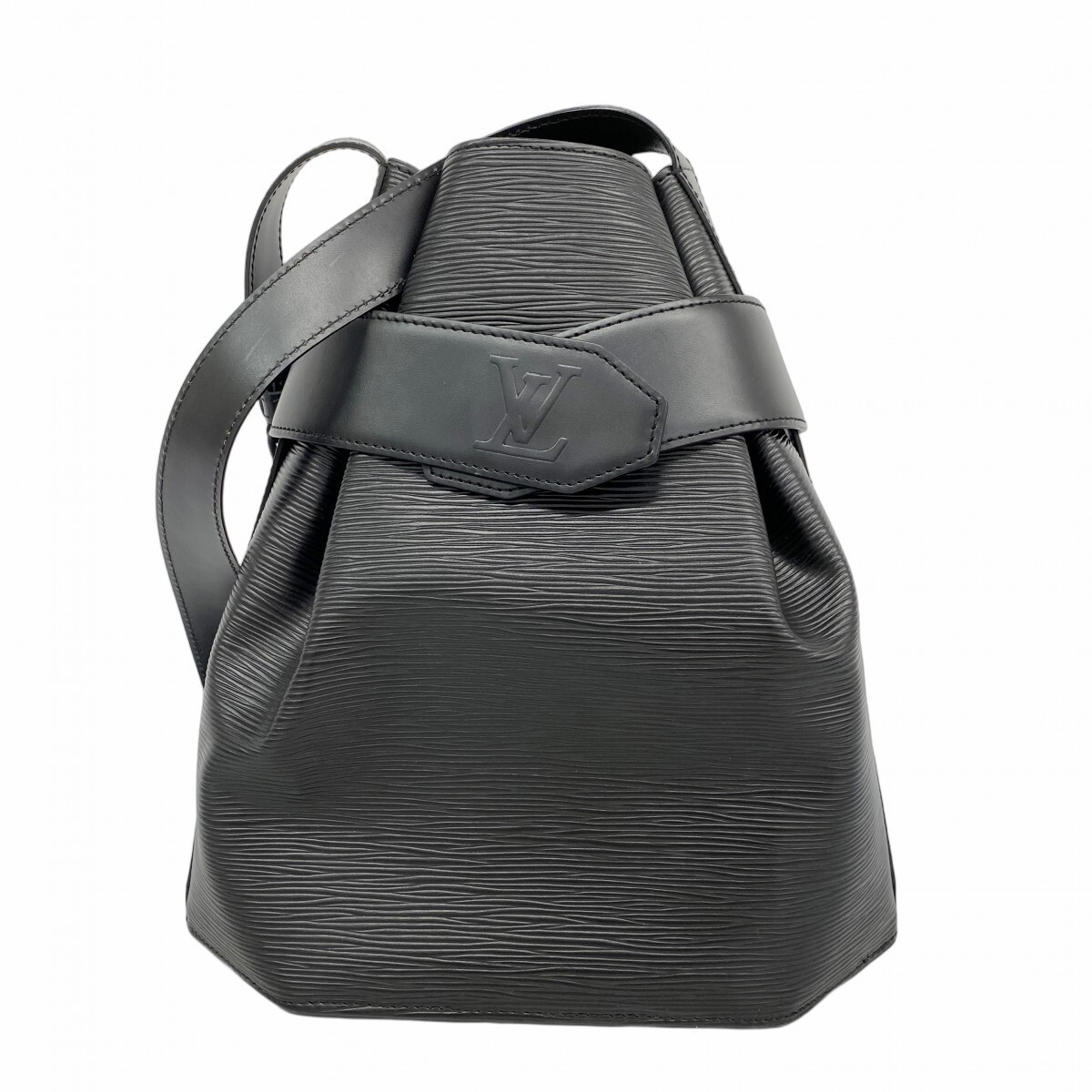 Louis Vuitton Shoulder Bag Epi Sac de Port PM M80157 Noir Used Ladies From Japan