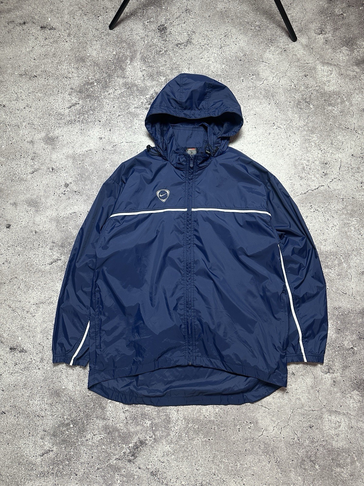 SACAI X NIKE Giacca a vento vintage Nike nylon blu uomo taglia M anni 90