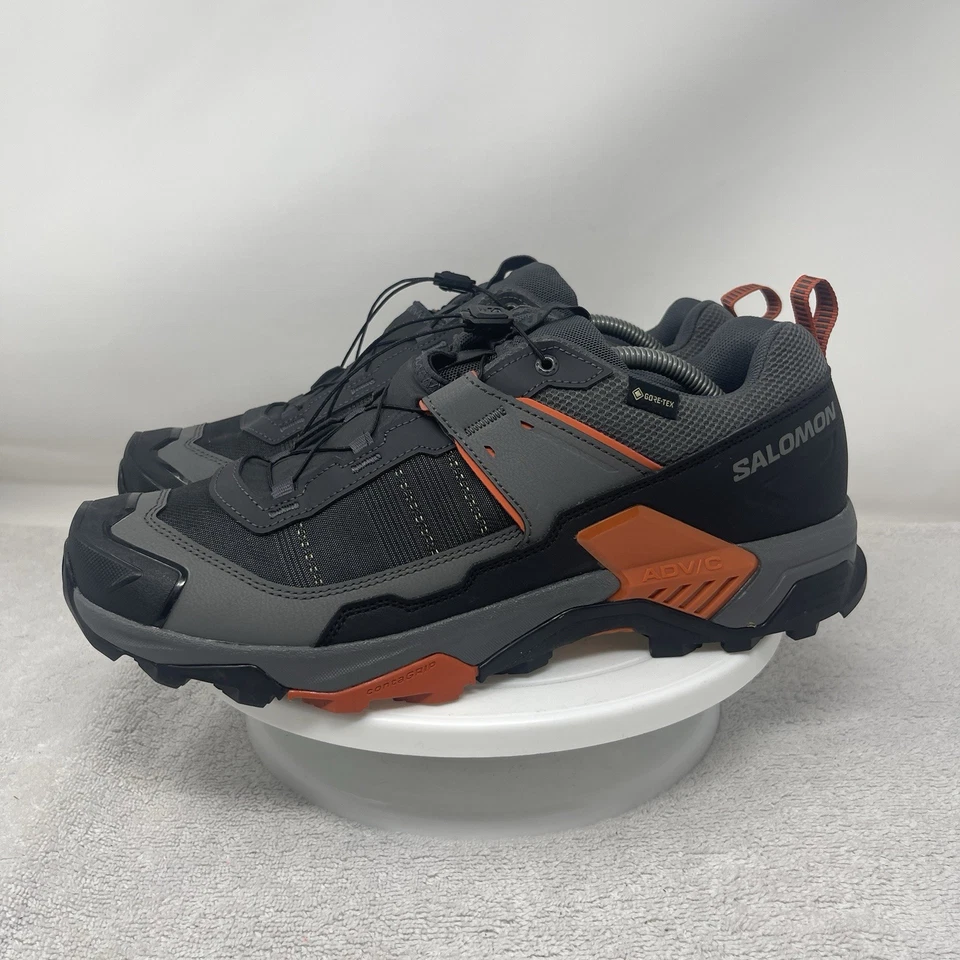 Salomon X Ultra 5 Mid GTX Para hombres 11.5 Zapatos de Senderismo Asfalto Castlerock Quemado Ocre Foto 3 de 4