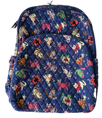 Vera Bradley Catnip Christmas Cats - Essential Large  display picture 1