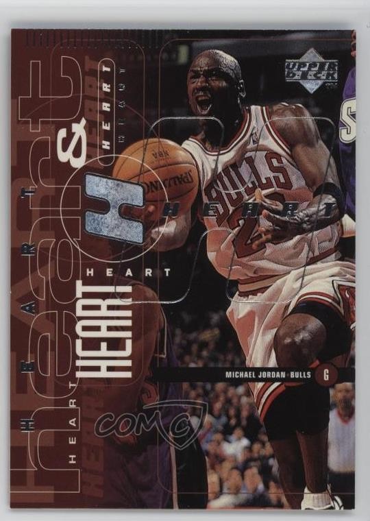 1998-99 Upper Deck Heart & Soul Michael Jordan #26 HOF 10bt