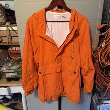 Elizabeth Liz Claiborne Damski XL Pomarańczowy Lekki Zamek błyskawiczny 1/4
