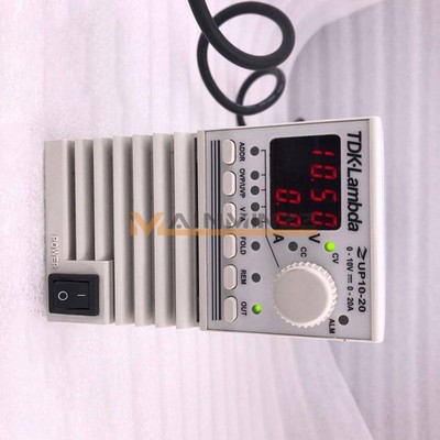 Used One TDK-Lambda ZUP10-20 Adjustable DC Regulated Power Supply 0-10V 0-20A #w