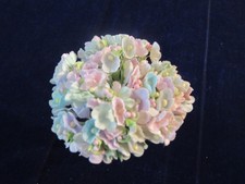 3 bunches of Forget Me Not Millinery Craft Flowers Papery Pastel Blooms NB4c